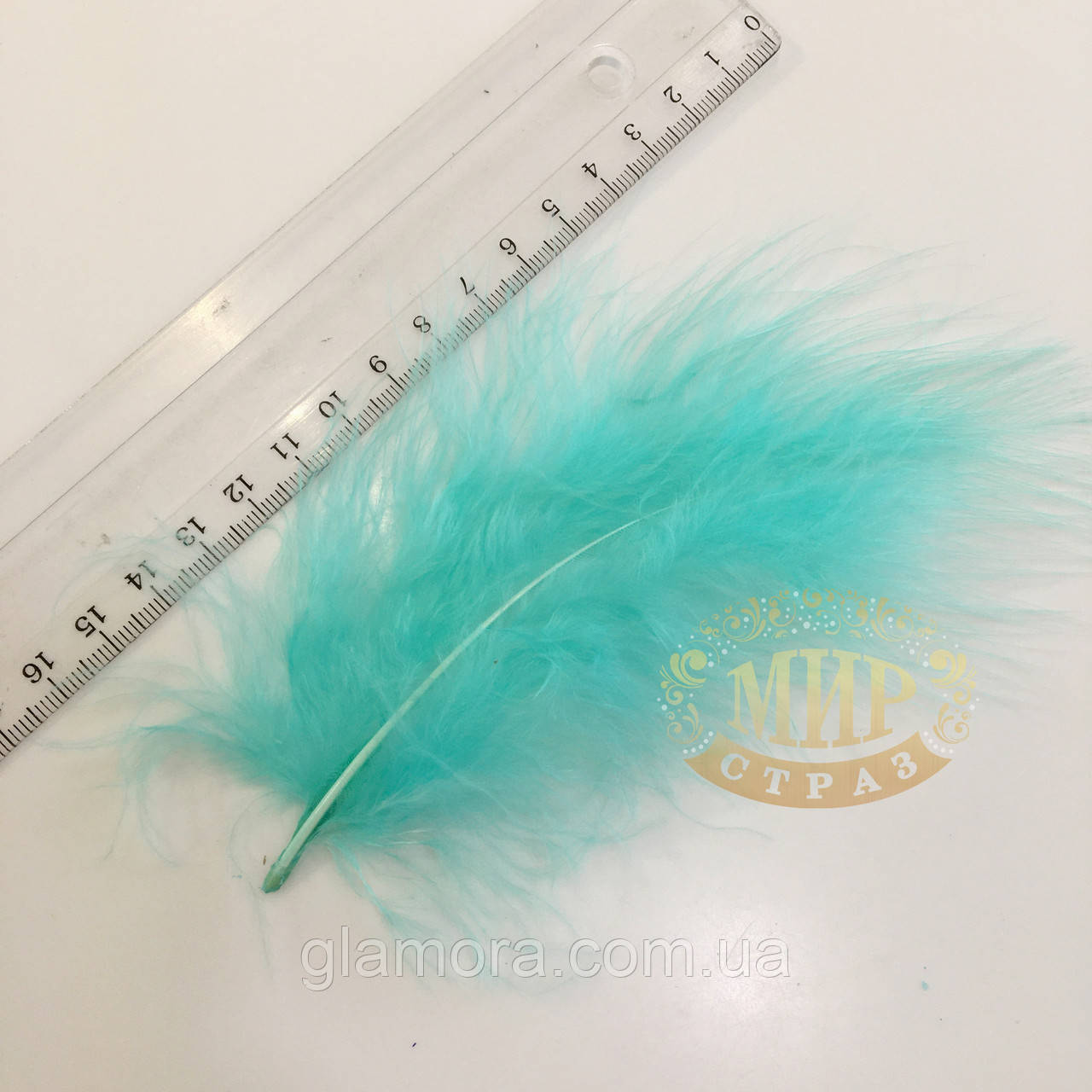 Пір'я Incint Mint 10-15 см,, фото 1