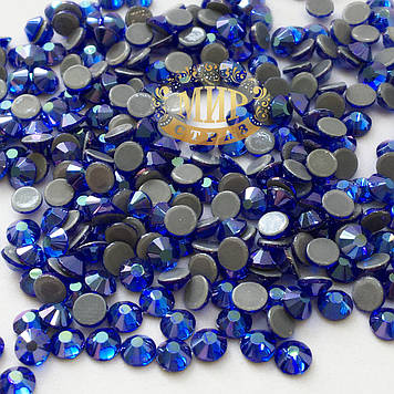 Стрази ДМС Преміум Hotfix, Sapphire Satin, ss16(4mm), 100 шт.