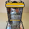 Термосумка рюкзак для кур'єрської доставки 35*30см висота 45см, фото 7