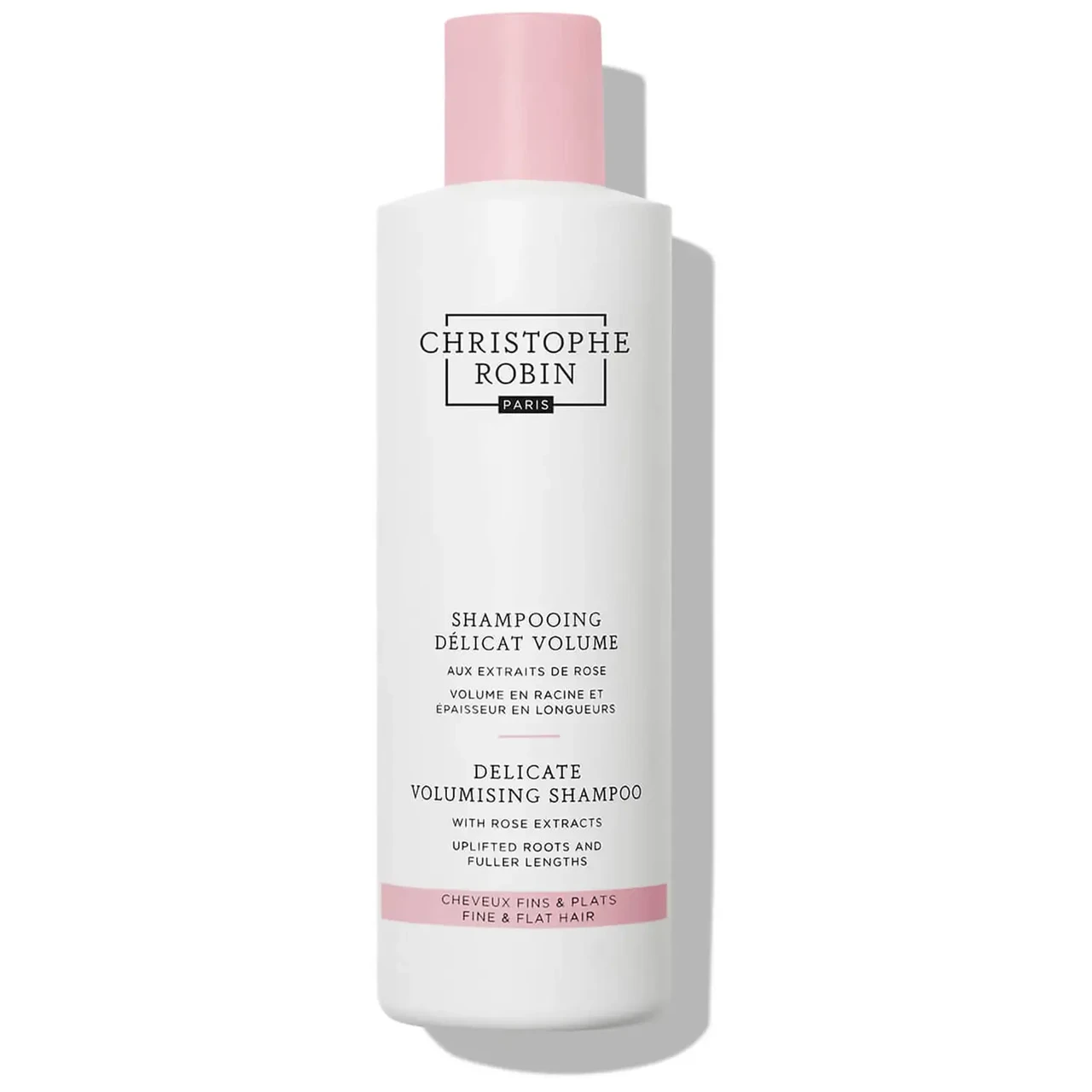 Шампунь для надання об'єму волоссю Christophe Robin Delicate Volumising Shampoo with Rose Extracts 250ml