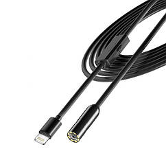 Ендоскопічна камера Kerui IP68 для iPhone, iPad, iOS Lighting Ø 8 мм 1 мм жорсткий.
