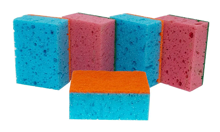 Губка пориста кухонна БАБЛ МАКС 5 шт ТМ "Profit", фото 2