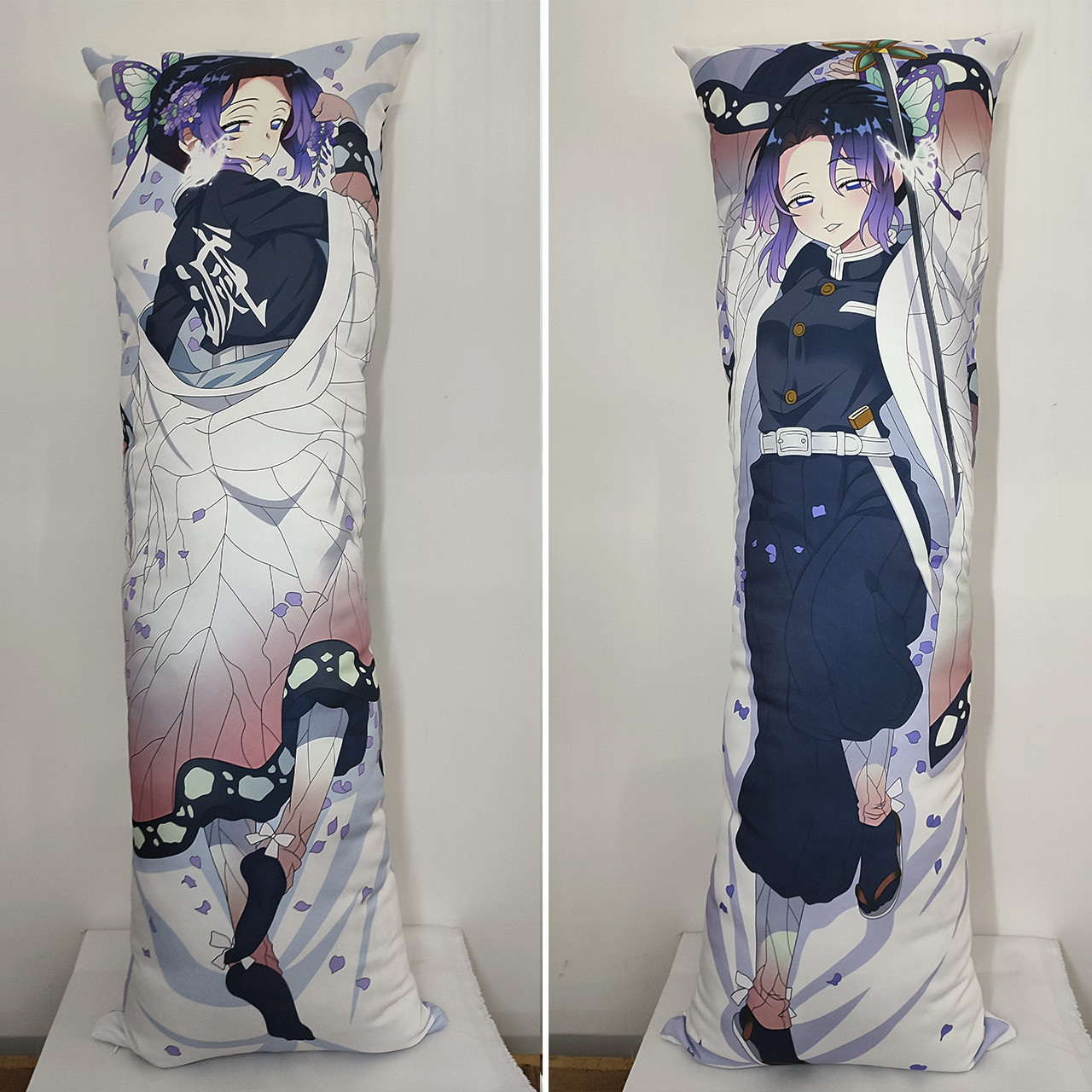 Дакімакура Клинок, що розсікає демонів Шинобу (120х40см) / Demon Slayer | Аніме подушка, фото 1