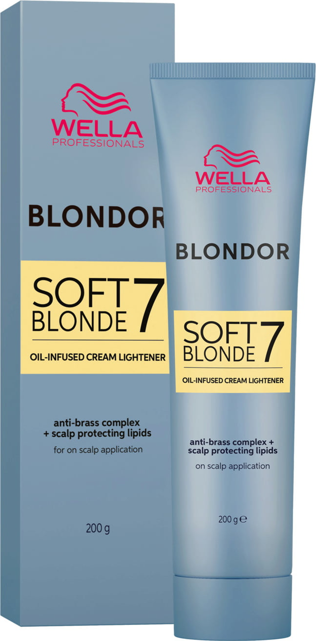 Освітлюючий крем на масляній основі Wella Professionals Soft Blonde Cream 200гр (8005610586823)