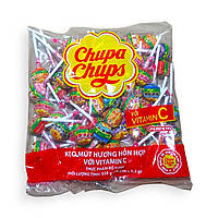 Chupa Chups леденцы на палочке микс вкусов 60шт 9грамм