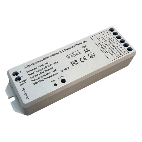 Контроллер універсальний U-R-01-15A-2,4G (6A*4к) RGB/dim, фото 1