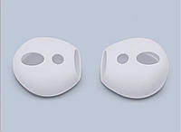 Амбушюры (накладки) для Apple iPhone EarPods Airpods 1/2, фиксаторы airpods Белый