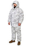 Тактичний маскувальний костюм (маскхалат) білий "Multicam Alpine", фото 4