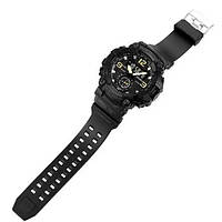 Часы наручные мужские SKMEI 1965BK BLACK, армейские часы противоударные. RG-712 Цвет: черный