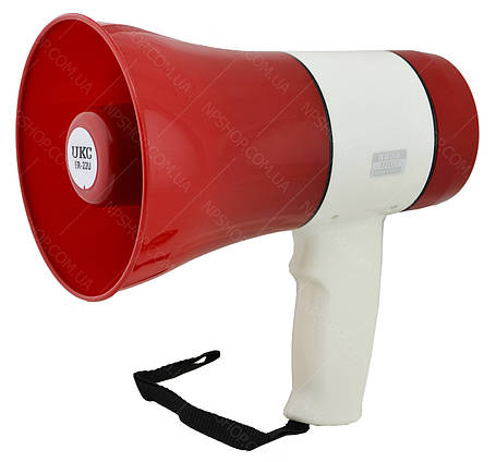 Гучномовець (рупор) UKC ER-22U Red (5147), фото 1