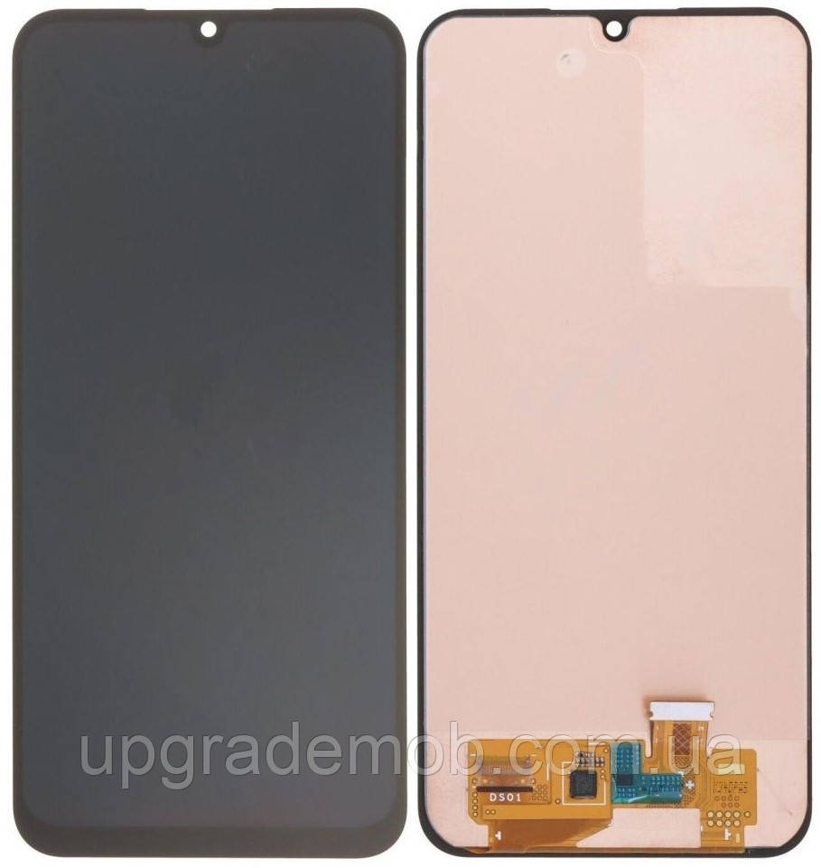 Дисплей модуль тачскрин Samsung A245 Galaxy A24 4G чорний OLED (Small LCD)