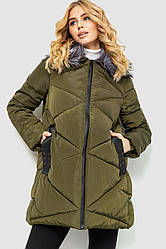 Куртка жіноча, колір хакі, 235R17007 S
