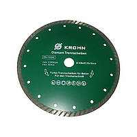 Круг алмазный отрезной KROHN Ø230 TW.(484274054756)