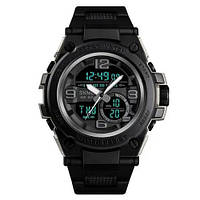 Часы наручные мужские SKMEI 1452BK BLACK. QC-180 Цвет: черный