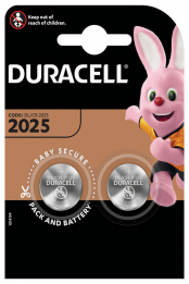 Елемент живлення (батарейка) DURACELL DL2025 DSN 2 шт.