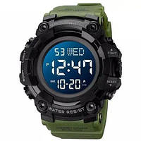 Годинник наручний чоловічий SKMEI 1968AG ARMY GREEN, брендовий чоловічий годинник, годинник для чоловіка. LY-103 Колір: зелений