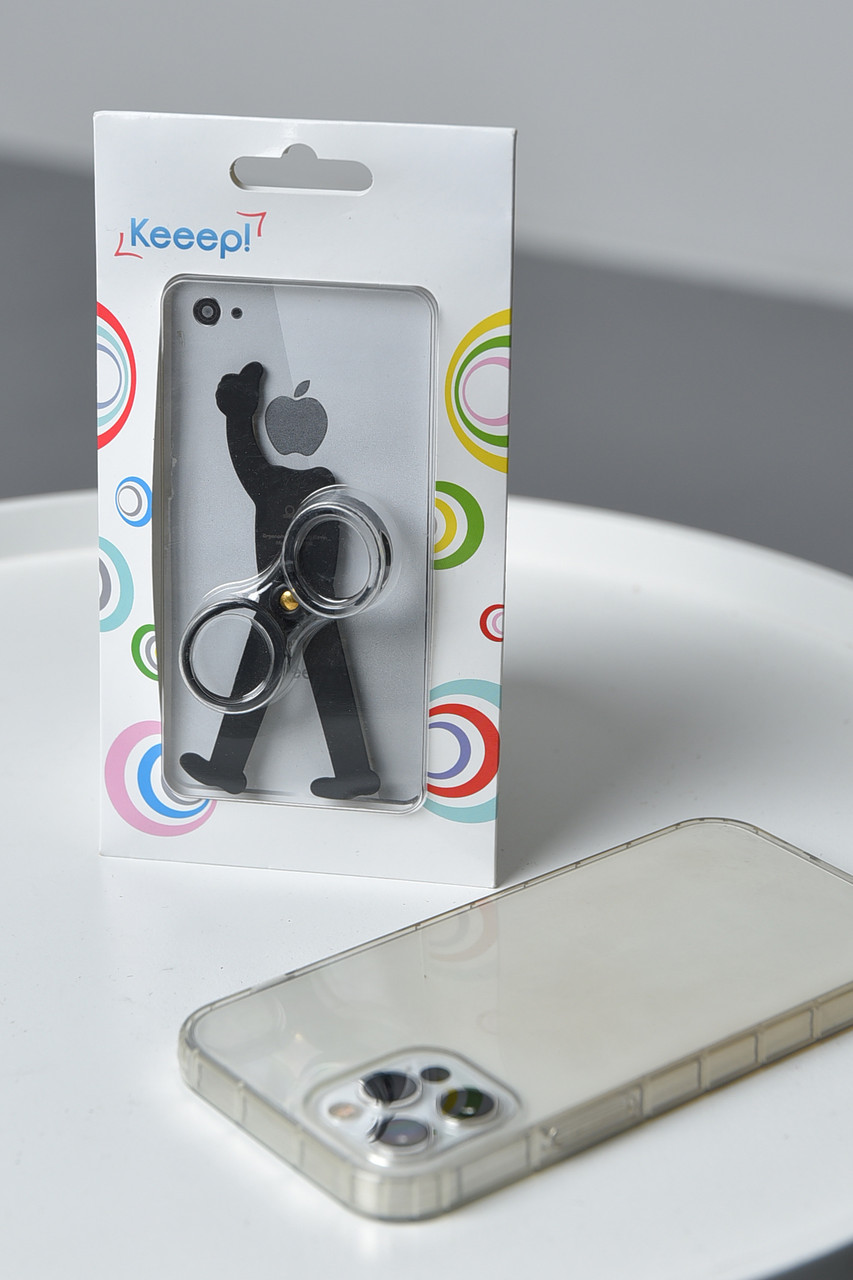 Універсальний тримач-кільце для смартфона Keeep 167521T Безкоштовна доставка, фото 1