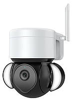 Бездротова вулична PTZ-камера Чебурашка USA-A12 3MP Wi-Fi Автостеження, нічне бачення, двостороннє аудіо