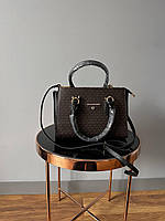 Женская сумка Michael Kors (коричневая) модная элегантная вместительная сумка Gi11320