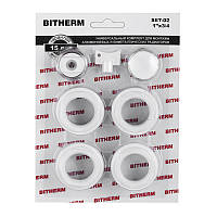 Комплект футорок для радиатора 1"х3/4" BITHERM SET-02 BT0553