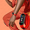 Фітнес браслет FitPro Smart Band M6 (смарт годинник, пульсоксиметр, пульс). DX-563 Колір червоний, фото 10