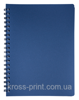 Зошит для записів STATUS, L2U, А4, 80 л, клітинка, графіт, пласт.обкладинка