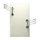 Керамогранітна рушникосушарка KEN-300 "Оптіма жакард" кварцевий, фото 2