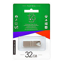 Накопитель USB Flash Drive T&G 32gb Metal 117 Цвет Стальной