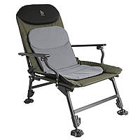 Кресло раскладное Bo-Camp Carp Black/Grey/Green (1204100) I'Pro