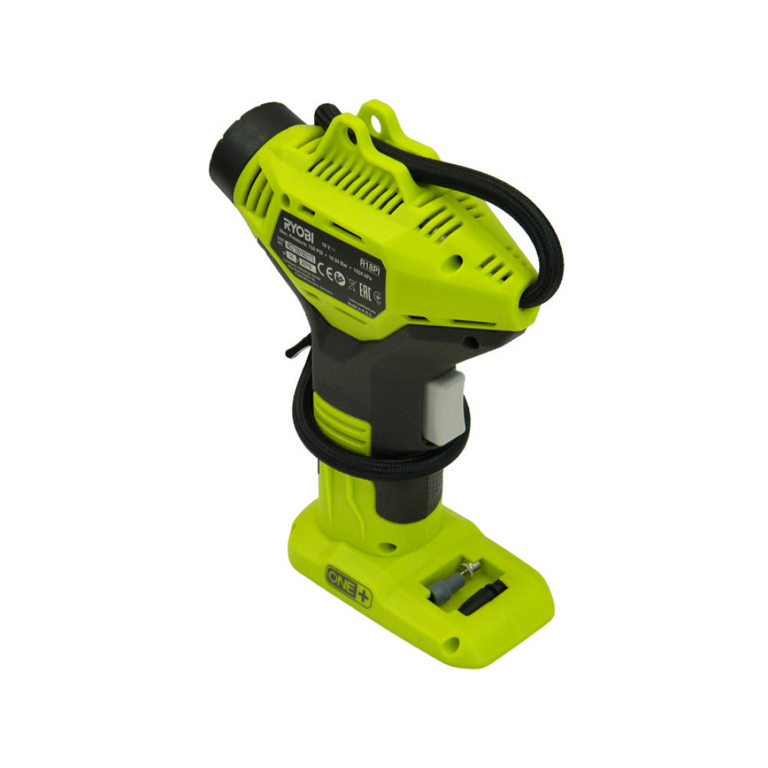 Компрессор аккумуляторный Ryobi R18PI-0(1225221793754) - фото 2 - id-p1590341642