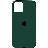 Силиконовый чехол Silicone Case Fulll для iPhone 13 Pro Forest Green