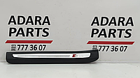 Накладка порога передняя левая наружная (Сломаны направляющие) для Audi Q7 Premium Plus 2009-2015