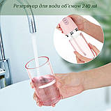 Іригатор для чищення зубів/повності рота портативний з акумулятором і 4 змінні насадки Oral Irrigator на 240, фото 8