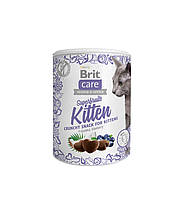 Ласощі для кошенят Brit Care Cat Snack Superfruits Kitten, курка 100 г l