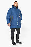 Чоловіча зимова класична куртка колір електрик модель 57055, фото 2