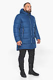 Чоловіча зимова класична куртка колір електрик модель 57055, фото 4