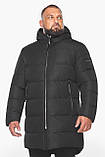 Чоловіча зимова комфортна куртка колір чорний модель 57055, фото 4