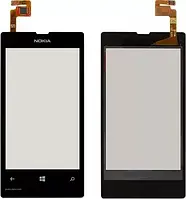 Сенсор (тачскрин) Nokia Lumia 521 Black