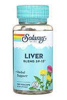 Для здоров'я печінки Solaray® LIVER Blend SP-13 100 VegCaps