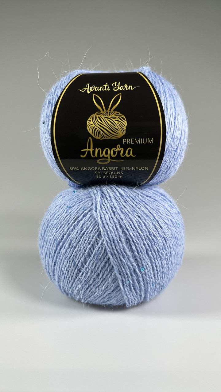 Angora Premium SF - 49 блакитний