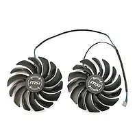 Вентилятор PLD10010S12HH для відеокарти MSI GeForce GTX 1070 1080 ARMOR, 95 мм, 4-контактний, 1070