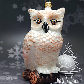 Скляна ялинкова іграшка Полярна сова     Snegka Poland