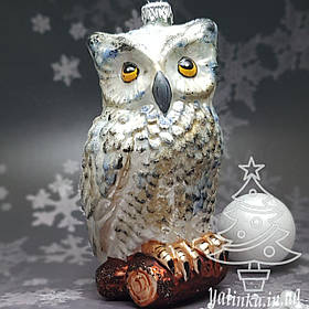 Скляна ялинкова іграшка Полярна сова     Snegka Poland