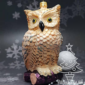 Скляна ялинкова іграшка Полярна сова     Snegka Poland