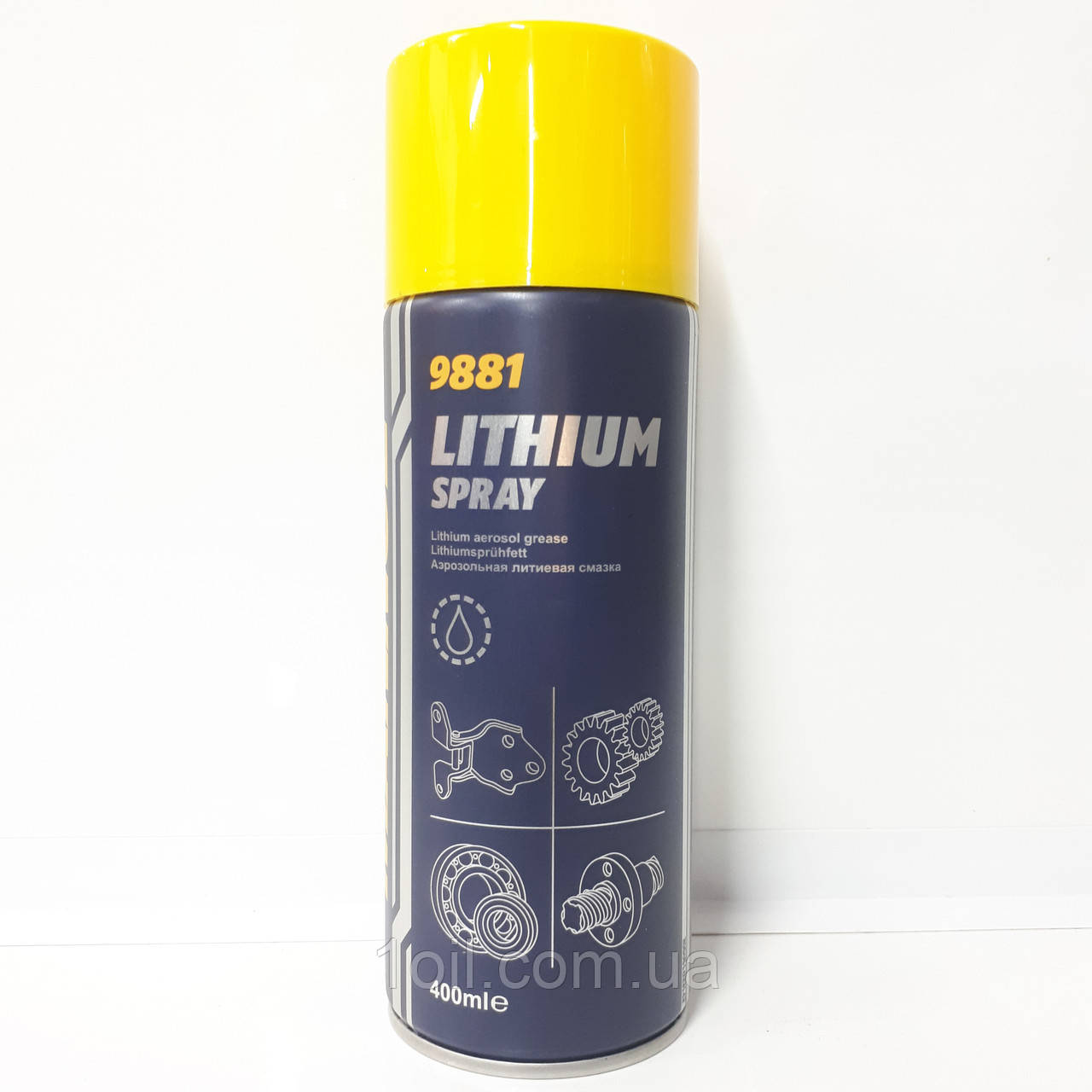 Mannol Lithium Spray Літієве мастило 400ml 9881