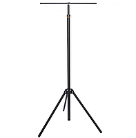Стійка для світла 1,25-2м сталева чорна