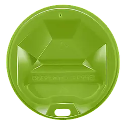 Кришка пластикова Ø69 (50шт.) Зелена