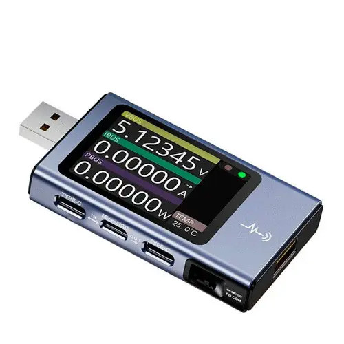 USB тестер струму, напруги, ємності, Bluetooth, FNIRSI FNB58