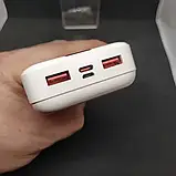 Універсальний Power Bank Inkax PBQ-09 20000mAh QC3.0 22.5W, фото 6