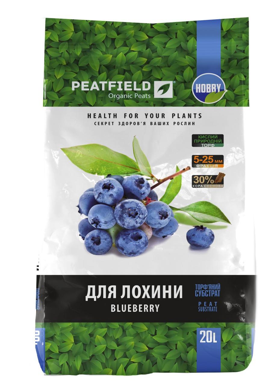 Торф'яний субстрат Peatfield "Для лохини" 20л, Україна, фото 1